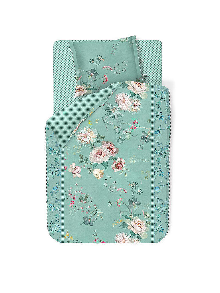 PIP STUDIO Perkal Bettwäsche 70x90cm / 140x200cm Green grün